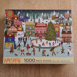 WerkShoppe Holiday Hamlet Jigsaw Puzzle, 1000 Pieces